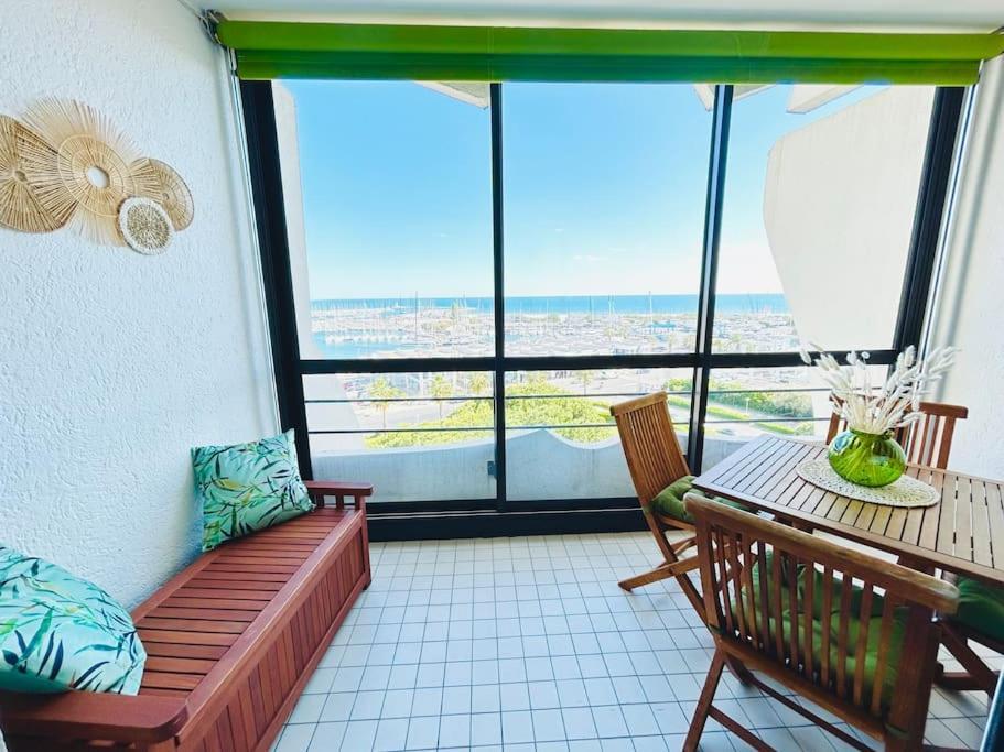 Studio Chic & Cosy Vue Mer, Clim, Parking La Grande-Motte Eksteriør billede