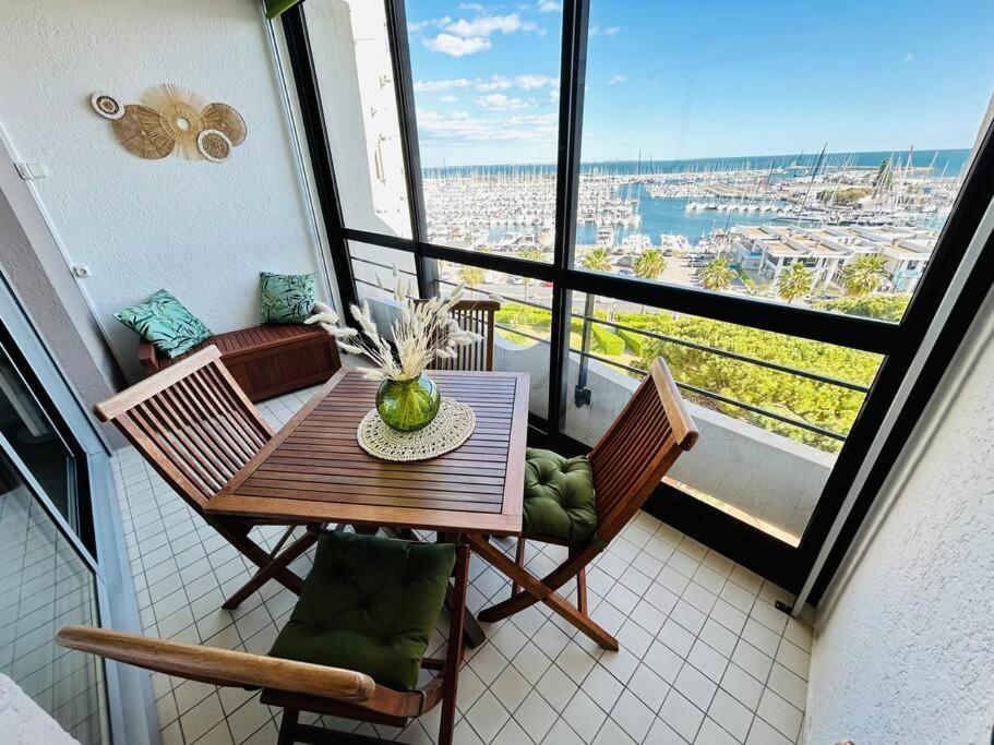 Studio Chic & Cosy Vue Mer, Clim, Parking La Grande-Motte Eksteriør billede
