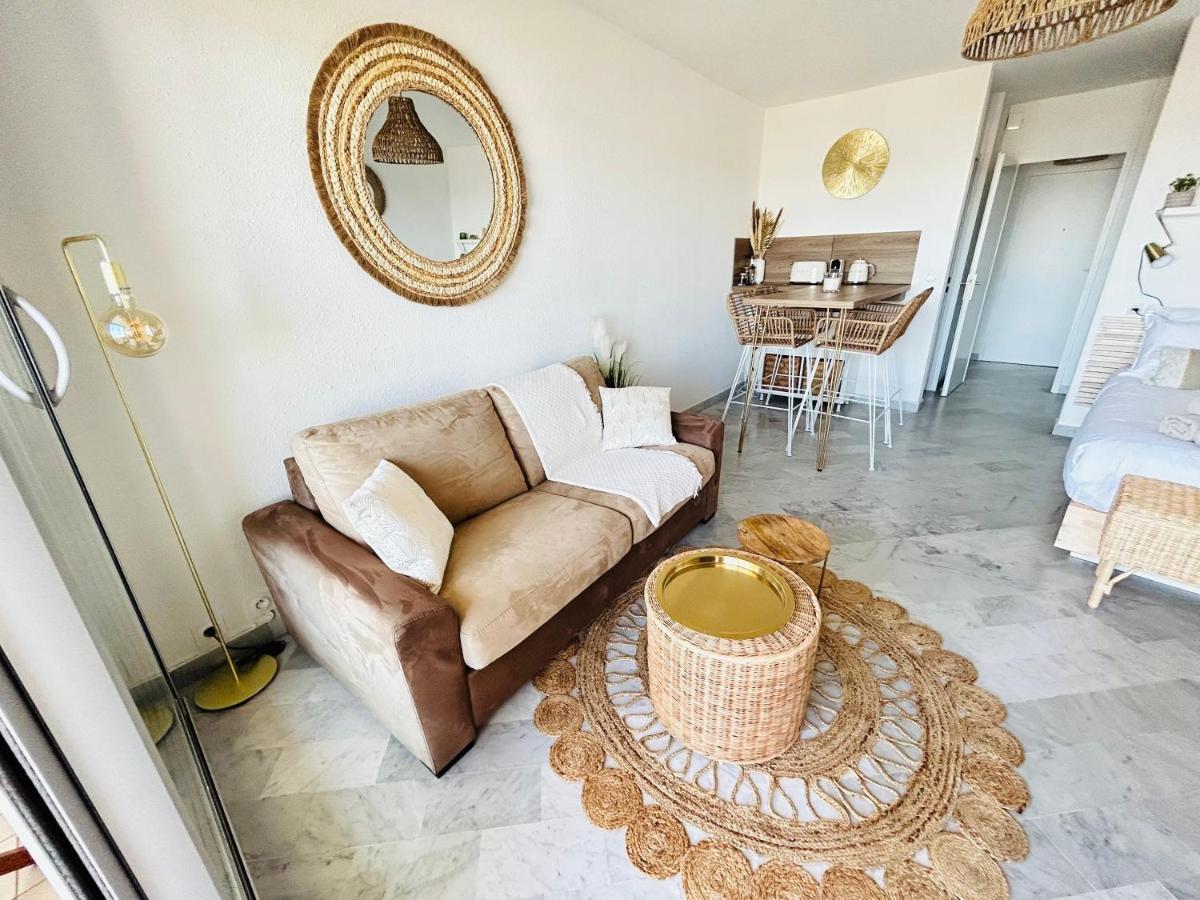 Studio Chic & Cosy Vue Mer, Clim, Parking La Grande-Motte Eksteriør billede